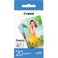 Canon ZINK papier fotograficzny 5×7,6cm – 20 arkuszy Canon ZINK papier fotograficzny 5×7,6cm – 20 arkuszy
