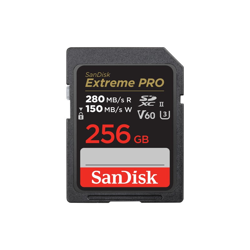 Karta pamięci SanDisk Extreme PRO SDXC 256GB 280/150 MB/s UHS-II V60