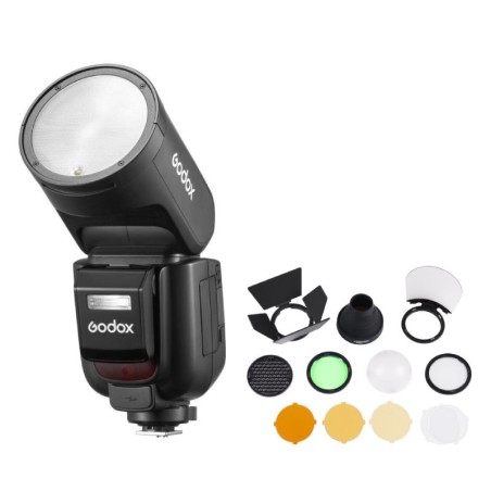 Godox V1Pro Lampa reporterska TTL do Canon z zestawem akcesoriów