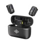 Luucco MiniPods-K2 bezprzewodowe mikrofony krawatowe iPhone / Apple Lightning czarny
