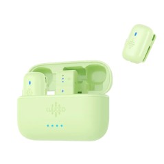 Luucco MiniPods-K2 bezprzewodowe mikrofony krawatowe USB-C zielone