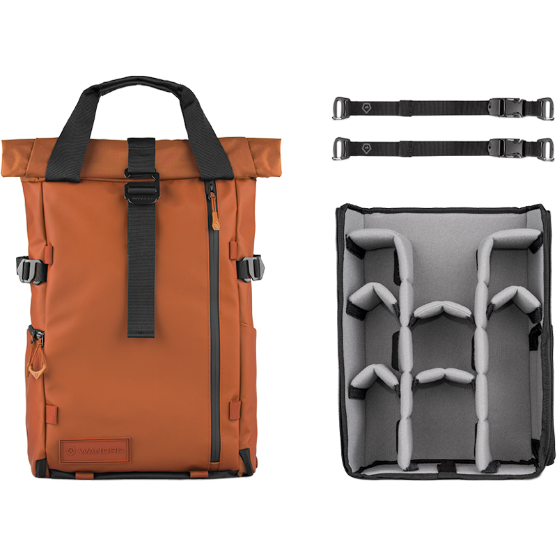WANDRD PRVKE Photo Bundle 21L plecak fotograficzny pomarańczowy WANDRD PRVKE Photo Bundle 21L plecak fotograficzny pomarańczowy