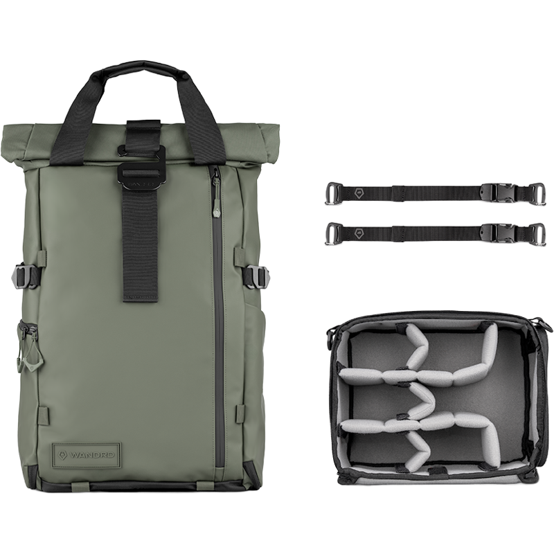 WANDRD PRVKE Photo Bundle 31L plecak fotograficzny zielony