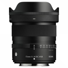 Sigma 15mm f/1.4 DC Contemporary Fujifilm X + 5 lat gwarancji GRATIS