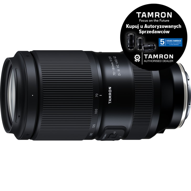 Tamron 70-180mm F/2.8 Di III VC VXD G2 Sony FE + 5 lat GWARANCJI GRATIS