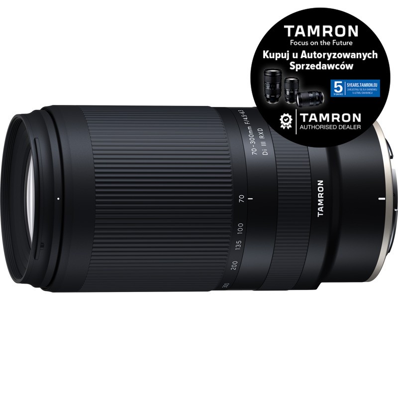 Tamron 70-300mm f/4.5-6.3 Di III RXD Nikon Z + 5 lat GWARANCJI GRATIS
