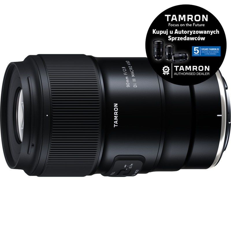 Tamron 90mm F/2.8 Di III Macro VXD Sony E + 5 lat GWARANCJI GRATIS