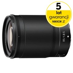 Nikon NIKKOR Z 85mm f/1.8 S - cena zawiera rabat od firmy NIKON