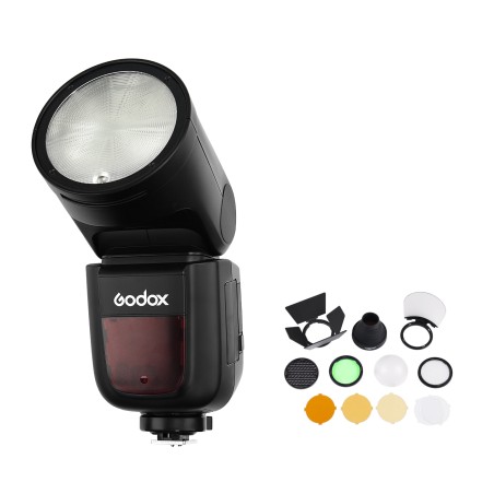 Godox Speedlite V1 Canon lampa błyskowa z zestawem akcesoriów