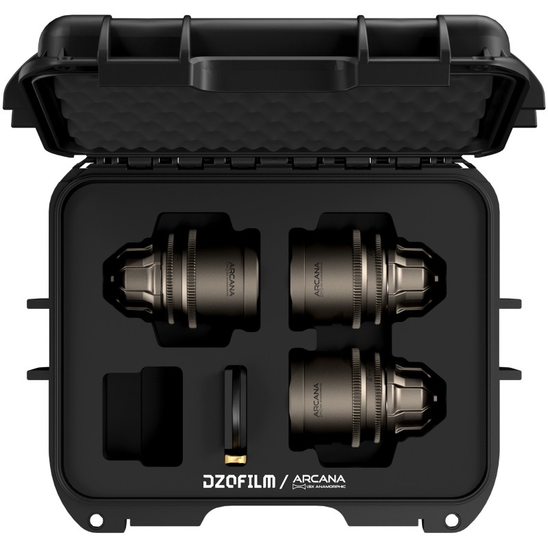 DZOFilm Arcana 32mm/45mm/75mm 3-Lens Kit PL