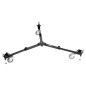 Manfrotto DOLLY BASIC wózek z regulacją rozstawu 78 – 114cm