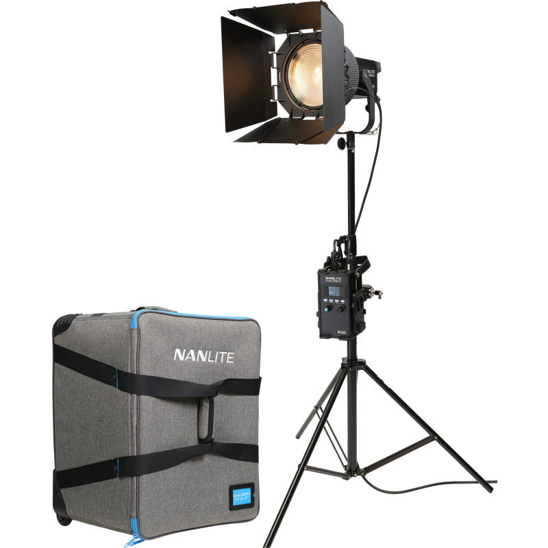 Nanlite Forza 300B II Bicolor + Nanlite FL-20G Kit z walizką transportową