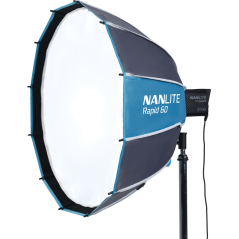 Nanlite Rapid 60 Parabolic Softbox SB-RP60 z eggcrate do mocowania FM