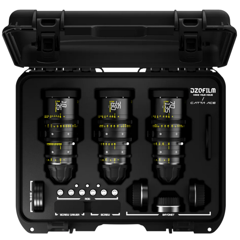 DZOFILM Catta Ace 18-35mm/35-80mm/70-135mm 3-Lens Kit PL