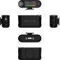 Hollyland LARK MAX 2 Ultimate Combo with OWS Monitor Earphone + Camera RX + USB-C RX
