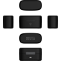 Hollyland LARK MAX 2 Ultimate Combo with OWS Monitor Earphone + Camera RX + USB-C RX
