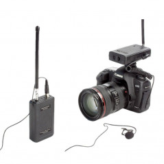 Mikrofon SARAMONIC SR-WM4C bezprzewodowy, 4-kanałowy zestaw do aparatów i kamer