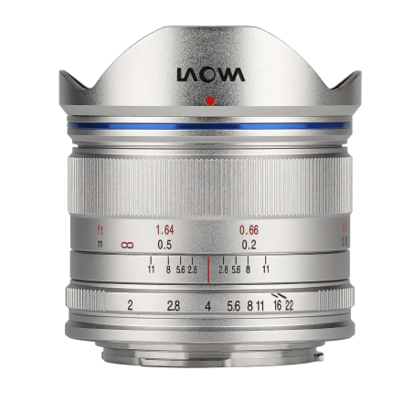 Venus Optics LAOWA C-Dreamer Lightweight 7.5mm f/2.0 / Micro 4/3 - srebrny