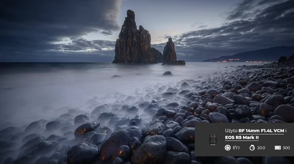 Ultraszeroki kąt widzenia obejmujący pełną dramaturgię sceny