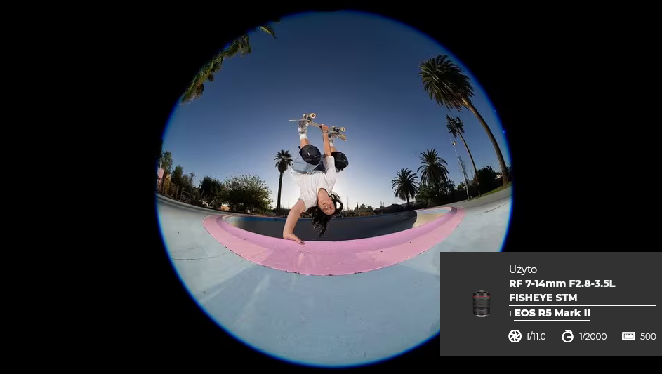 Uwolnij swoją kreatywność z obiektywem zmiennoogniskowym typu „rybie oko”