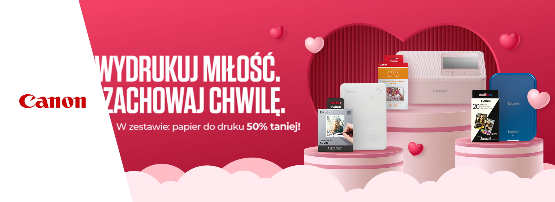 Wydrukuj Miłość - Zachowaj Chwilę z drukarkami Canon