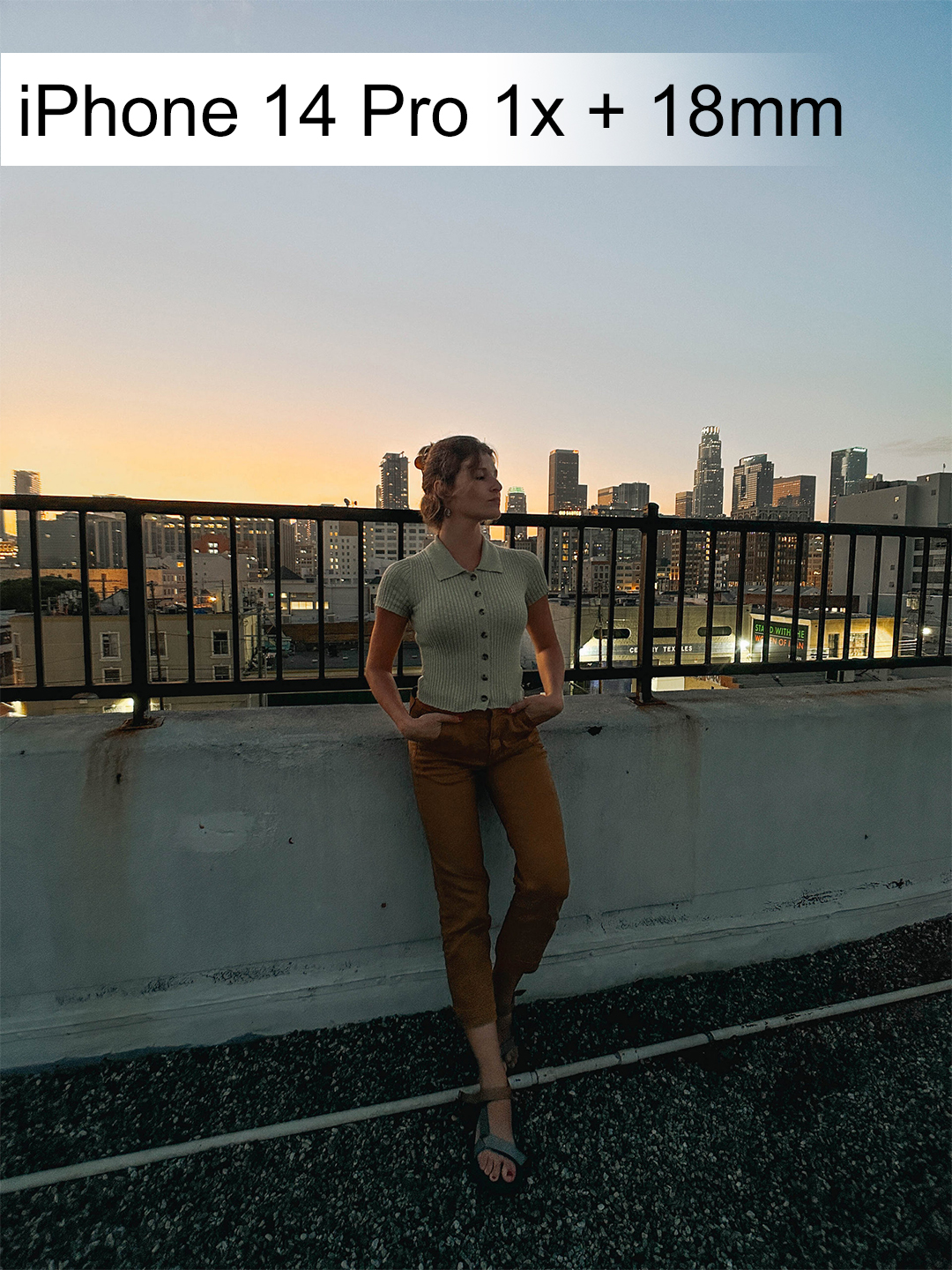 iPhone 14 Pro Native 1x-3 z obiektywem Tele