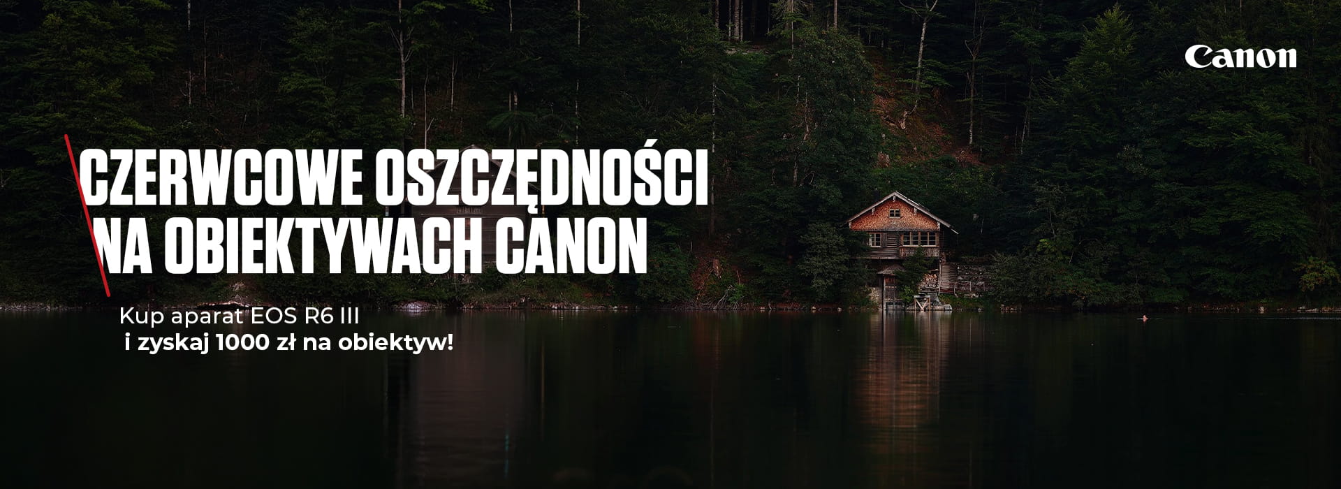 Canon EOS R6 III z rabatem 1000 zł na obiektyw RF-L