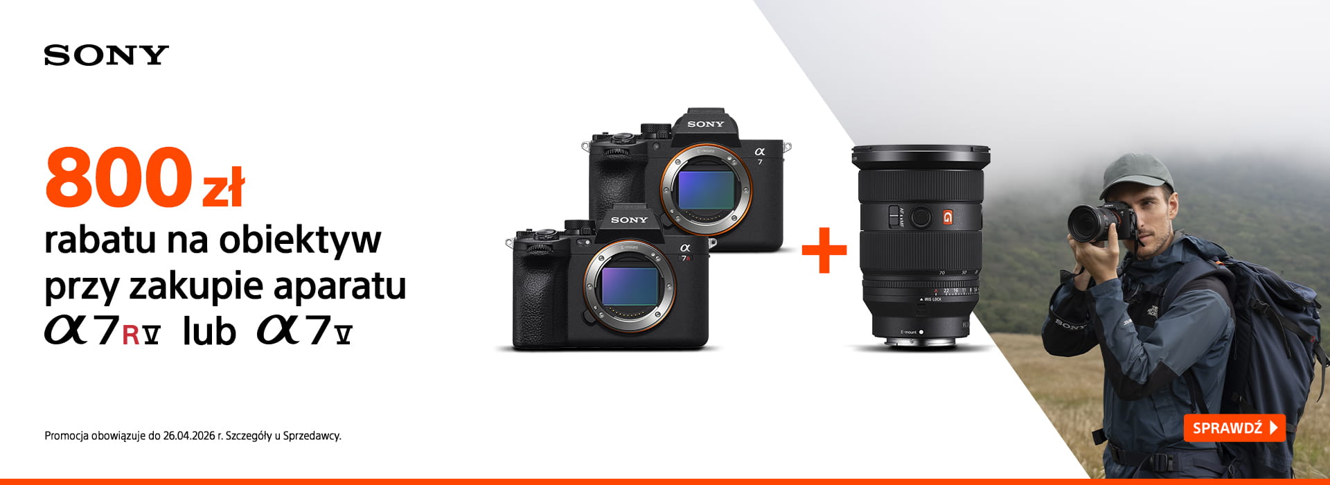 rabat 800 zł na obiektyw