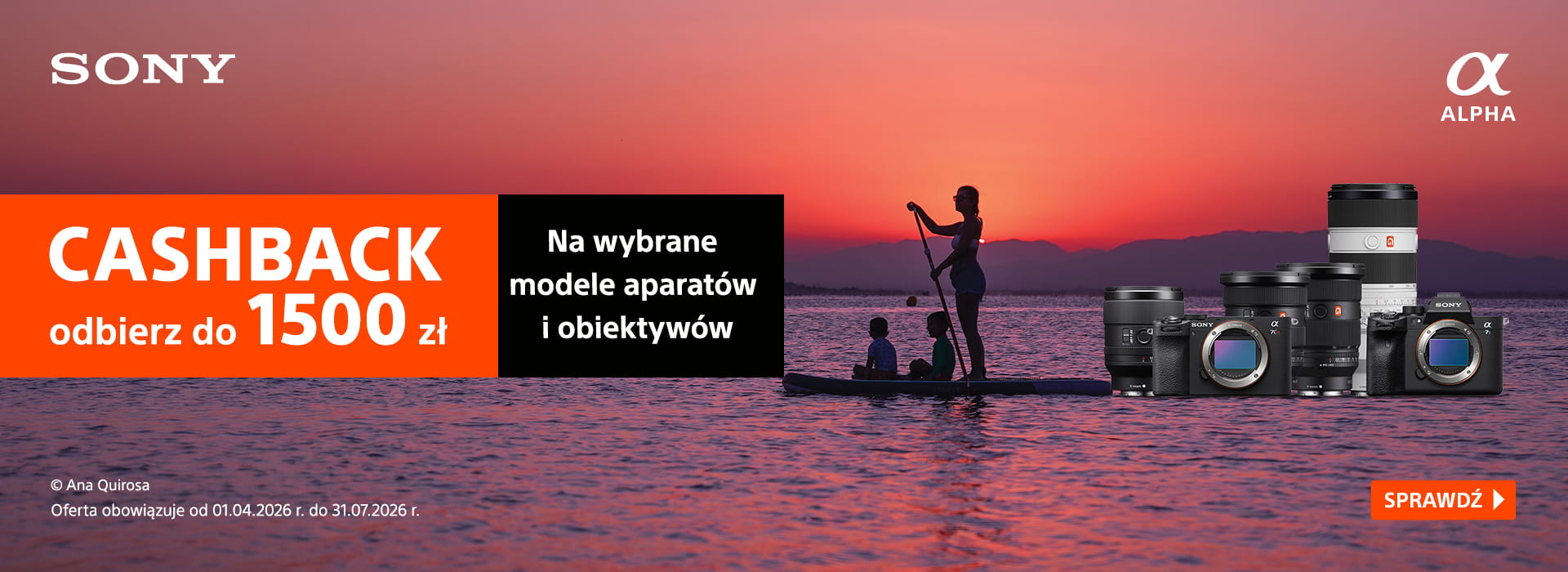 Sony Cashback wiosenny