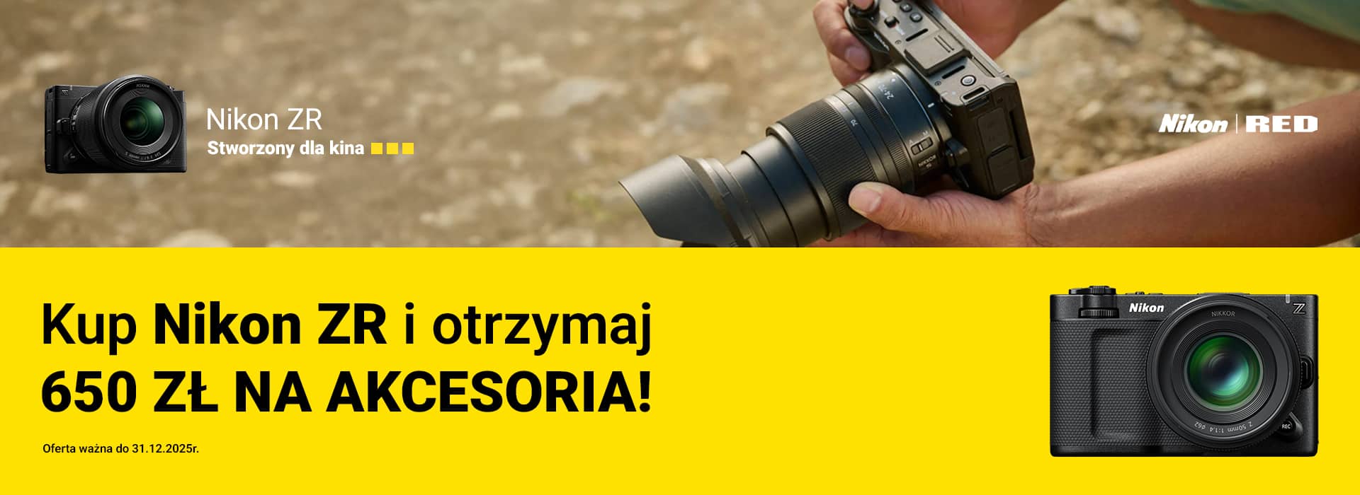 Nikon ZR - PRZEDSPRZEDAŻ