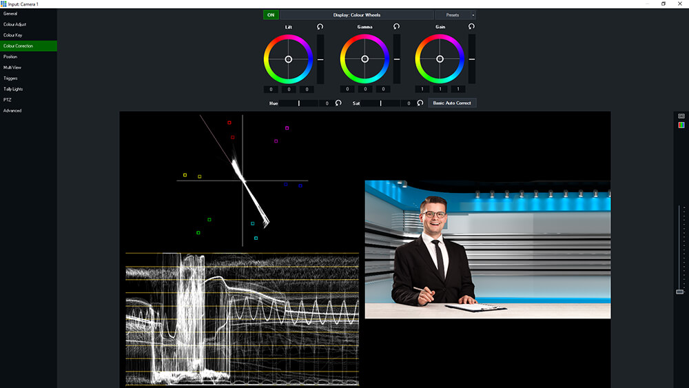 Professional Colour Correction & Monitoring Tools